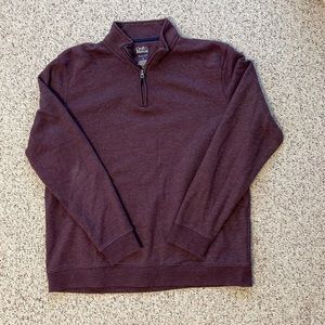Croft & Barrow extra soft 1/4 zip pullover. Men’s large